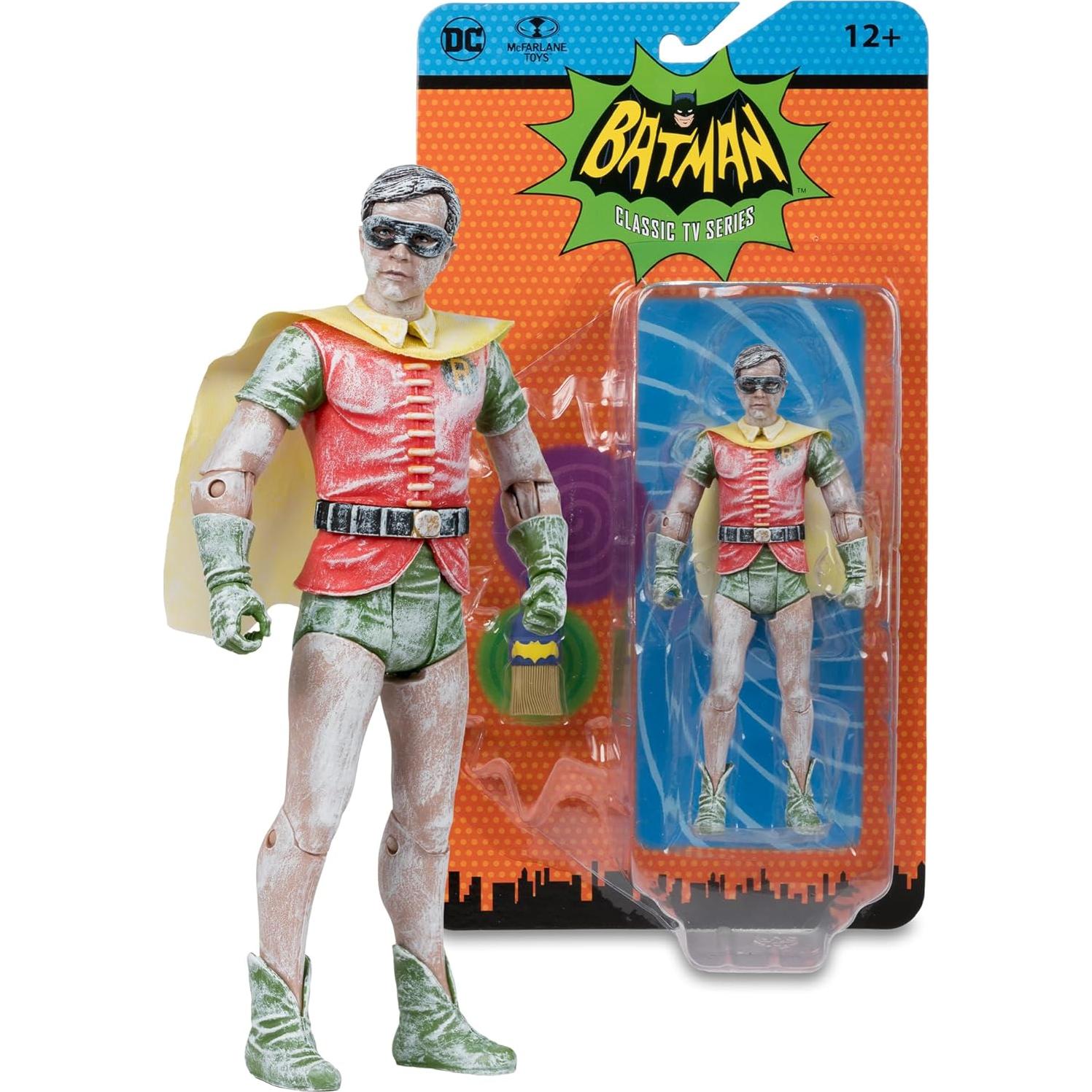 Figuras Retro Batman 66 McFarlane Toys - Paquete 6 Pzas 15 cm