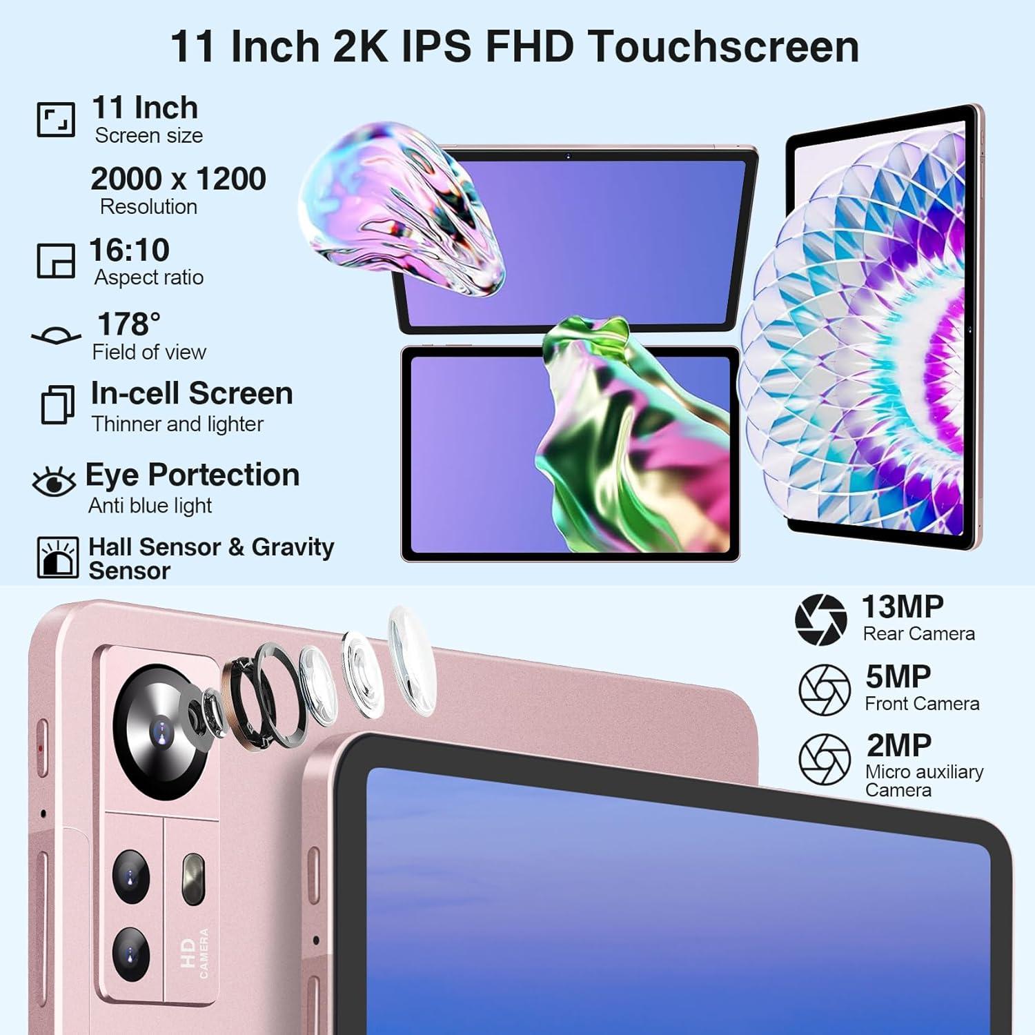 Tableta AOCWEI X800 11" Android 13 16GB+256GB 2K 13MP