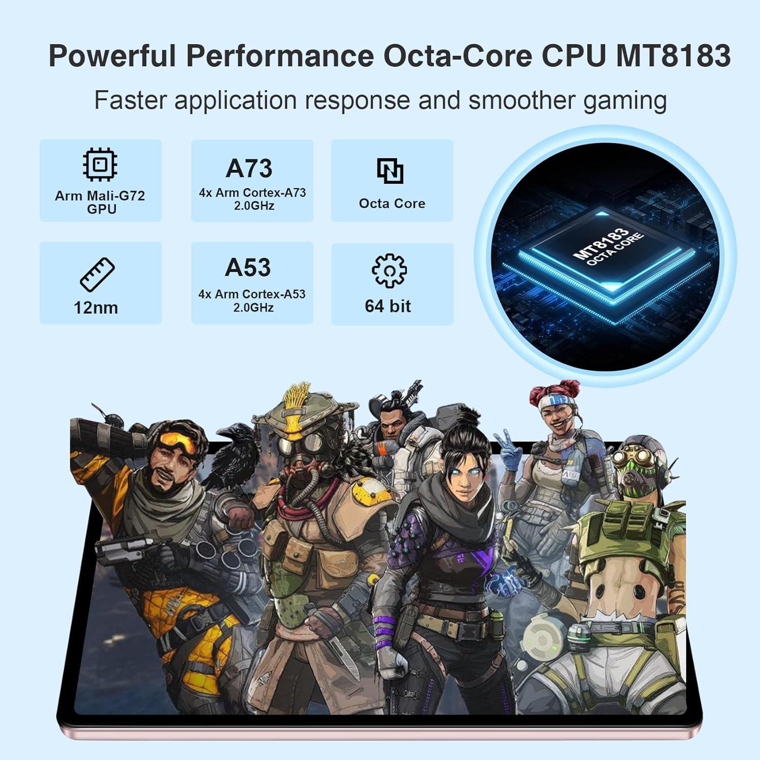 Tableta AOCWEI X800 11" Android 13 16GB+256GB 2K 13MP