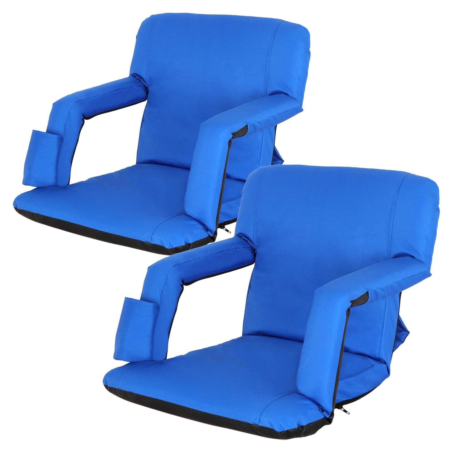 Sillas Plegables de Estadio Smartxchoices 2 Pack 21" Acolchadas