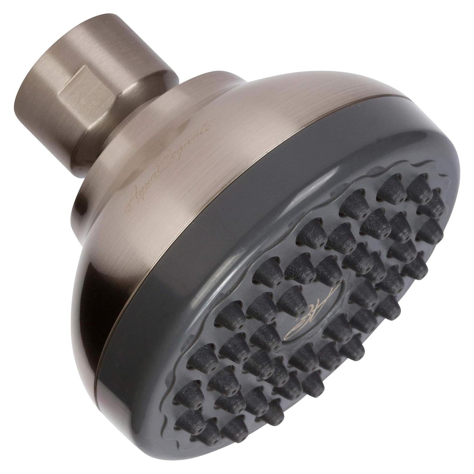 Cabezal de Ducha Aqua Elegante Aumento de Presión Níquel Cepillado