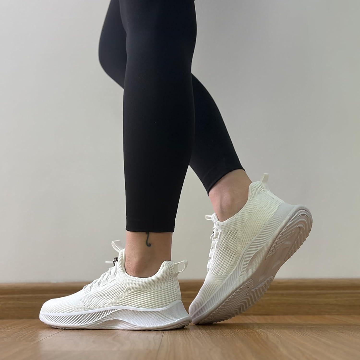 Zapatos de Caminar para Mujeres LBTPK - Sin Cordones, Transpirables