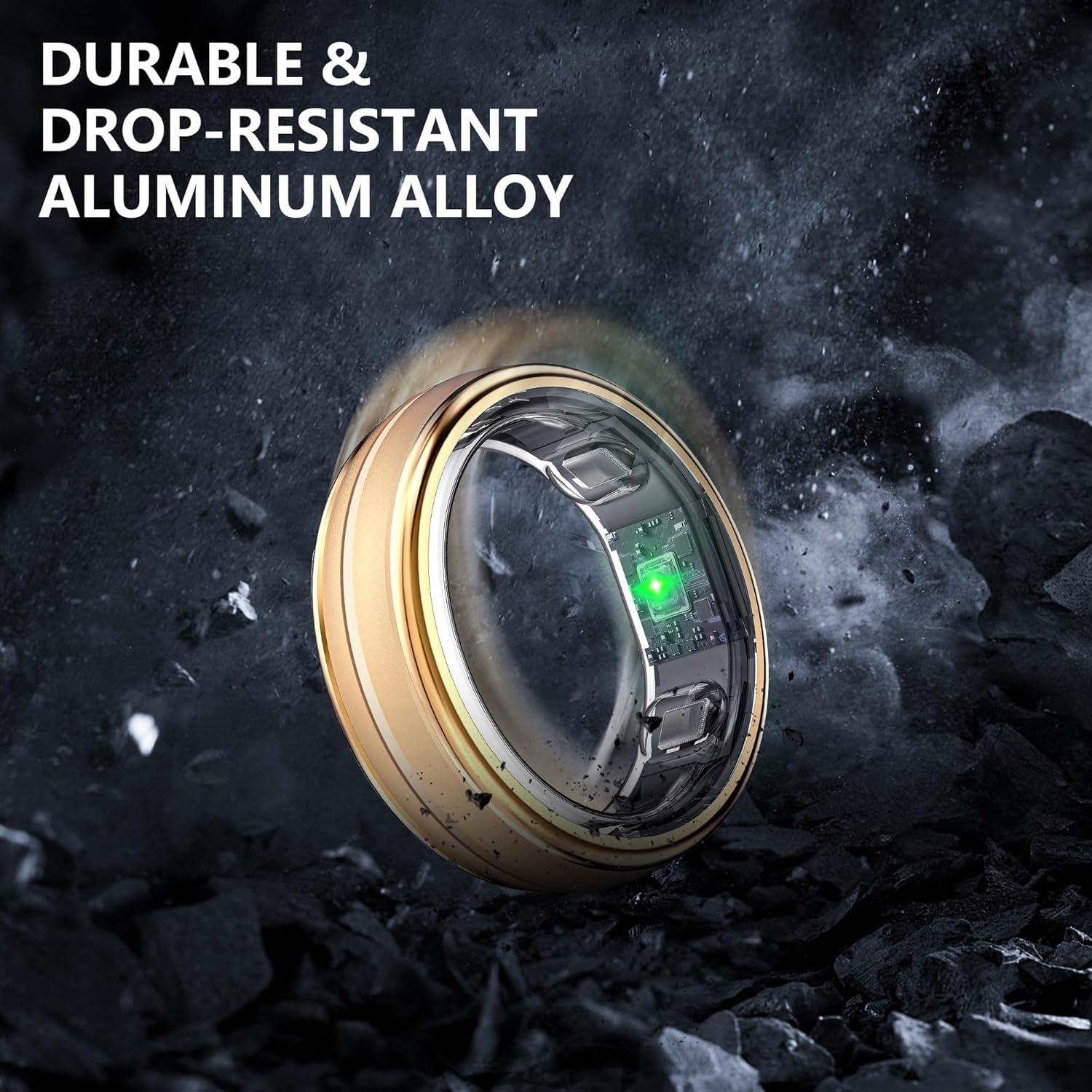 Anillo Inteligente SEEKZERO Oro 9 - Fitness y Sueño, Salud