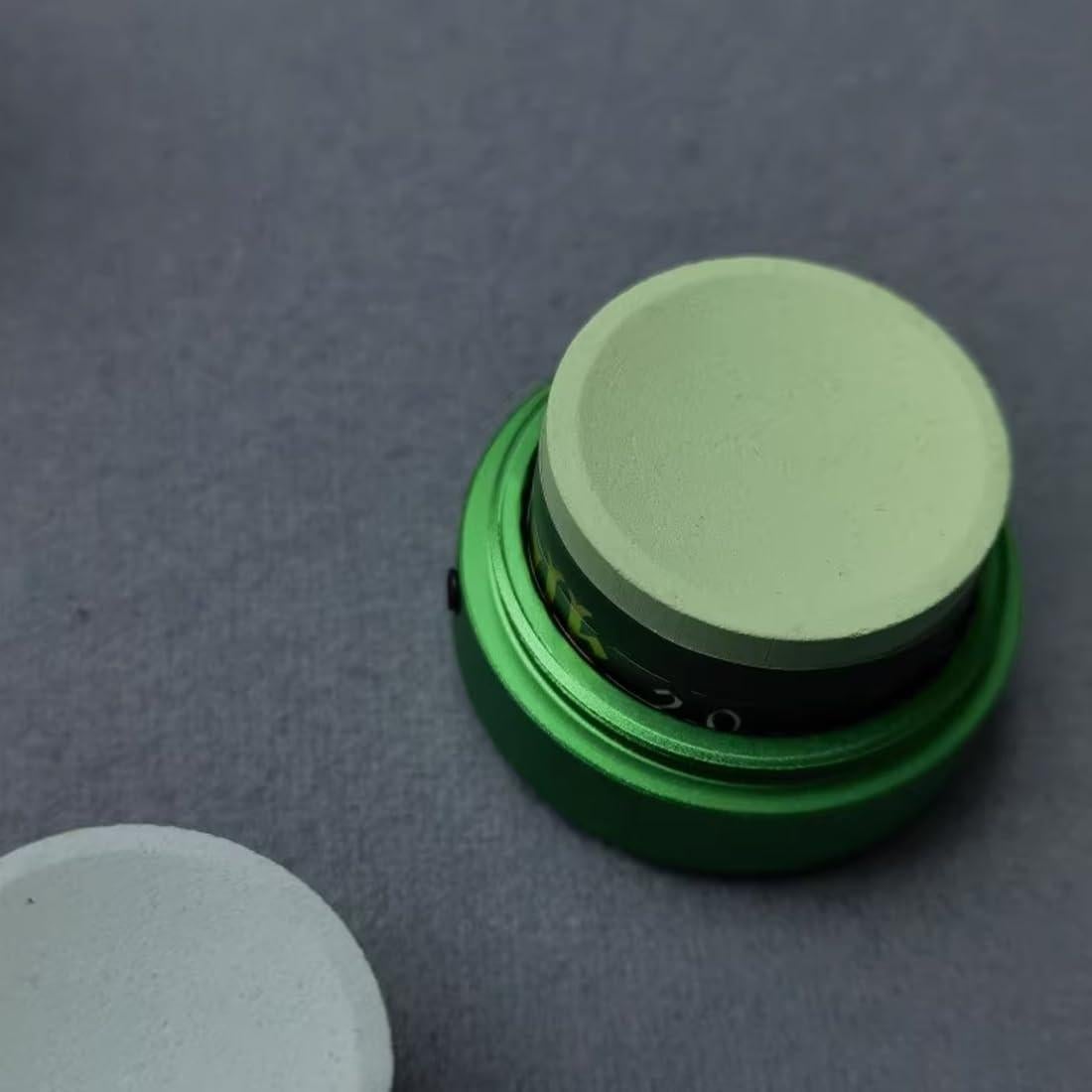 Soporte de Tiza para Billar YEUEK Redondo con Tiza Azul