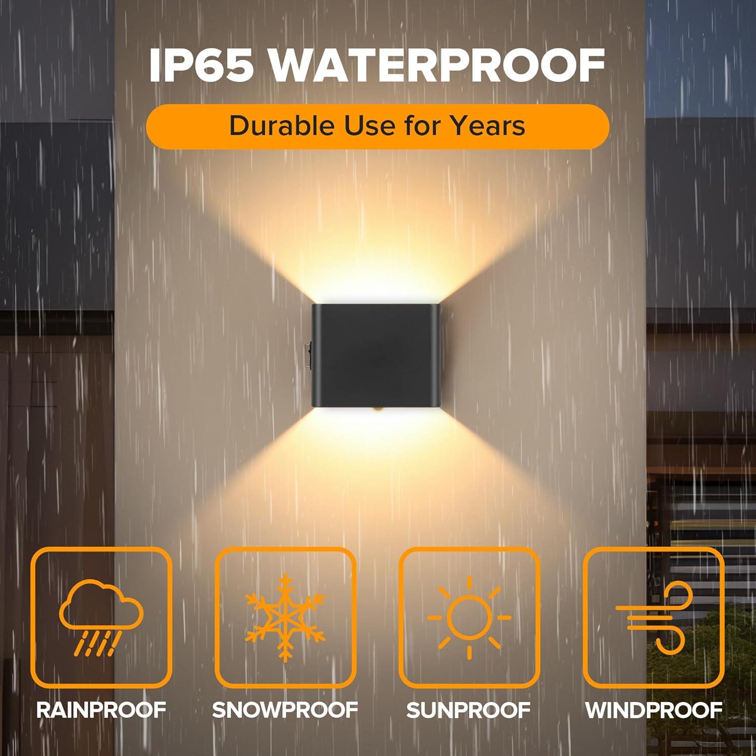 Luz de Pared LED Inalámbrica LUTEC con Sensor de Movimiento