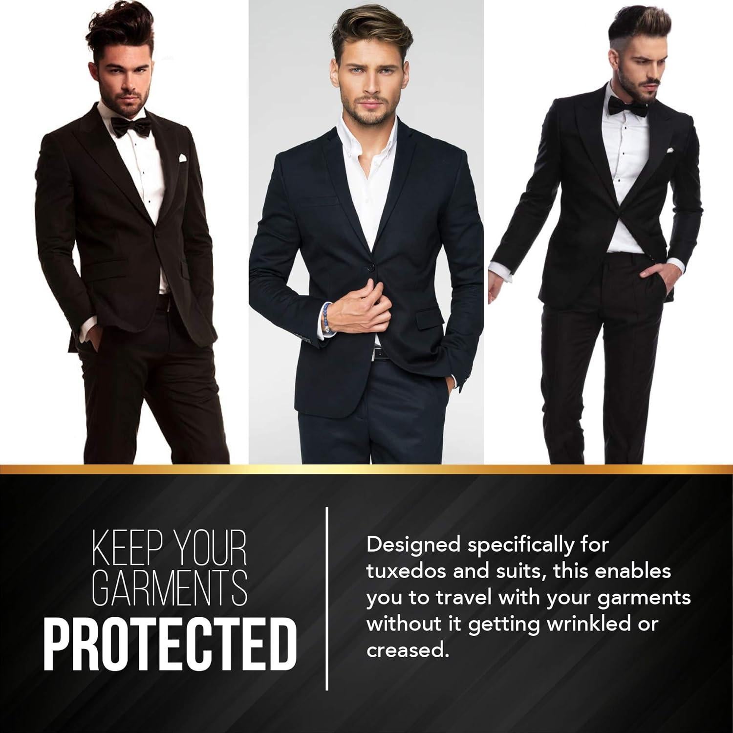 Bolsas de Viaje para Trajes Your Bags - 122 cm, Resistente y Ligera