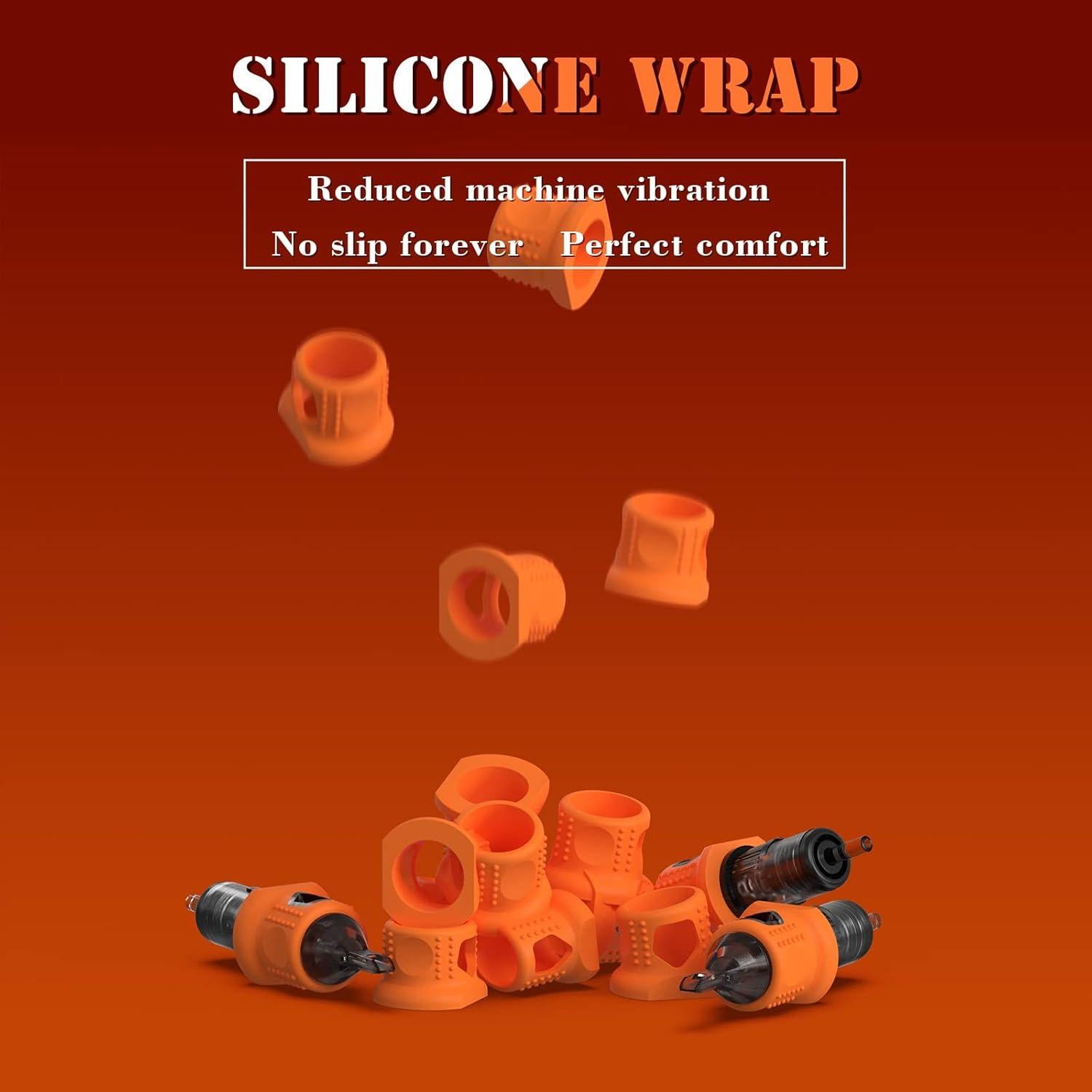 Cartuchos de Agujas de Tatuaje INKin 1RL 16Pcs con Membrana