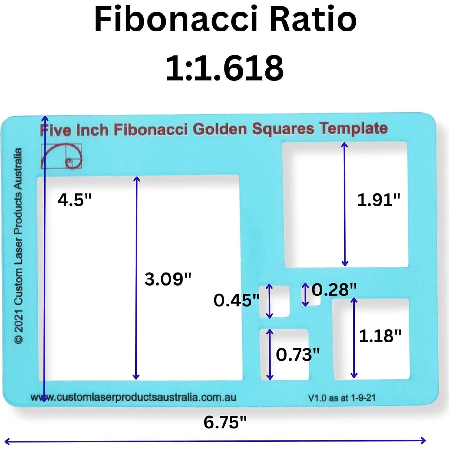 Plantilla Cuadrada 5" MTT PL para Dibujo y Diseño Artístico