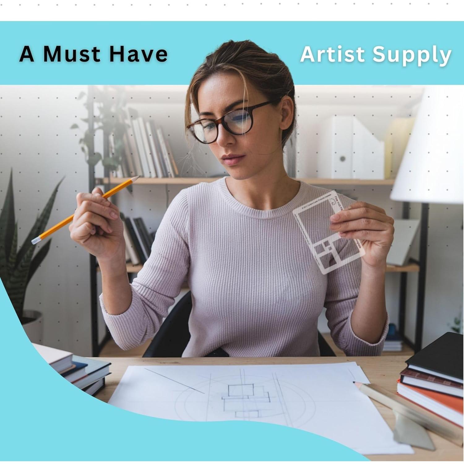 Plantilla Cuadrada 5" MTT PL para Dibujo y Diseño Artístico