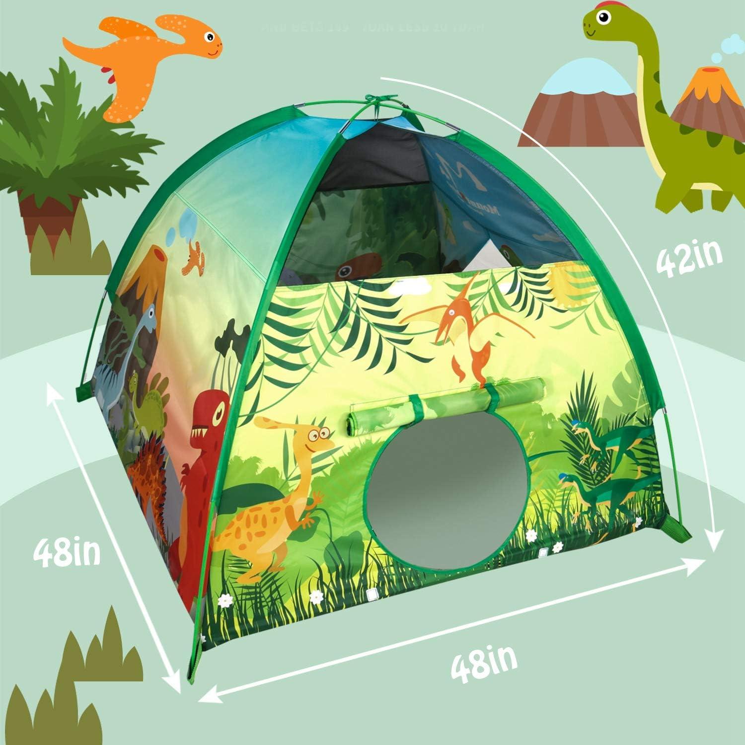 Tienda de Juego para Niños MountRhino Dinosaurio 121.92x106.68 cm