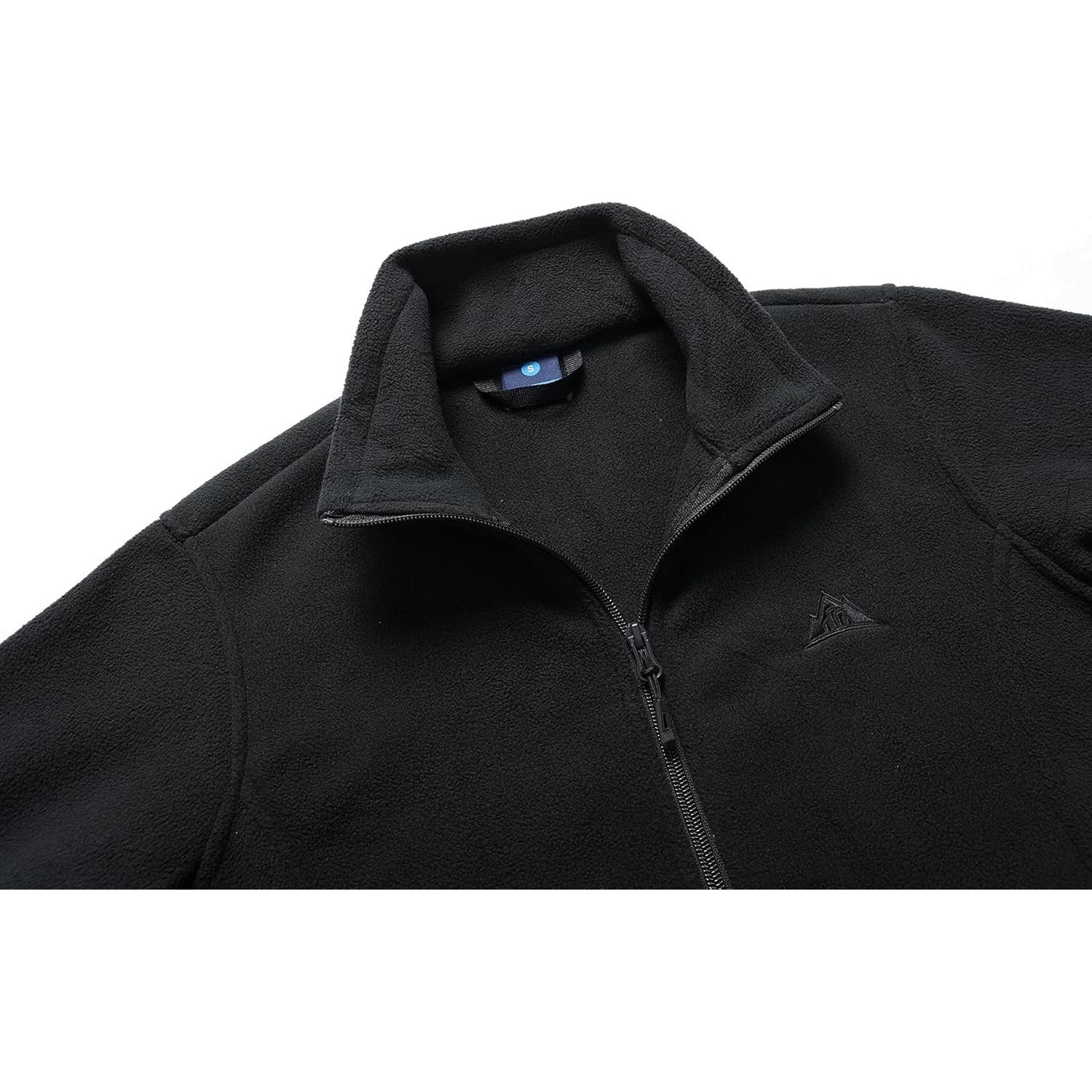 Chaqueta de Forro Polar Ligera GIMECEN para Mujeres - Negro