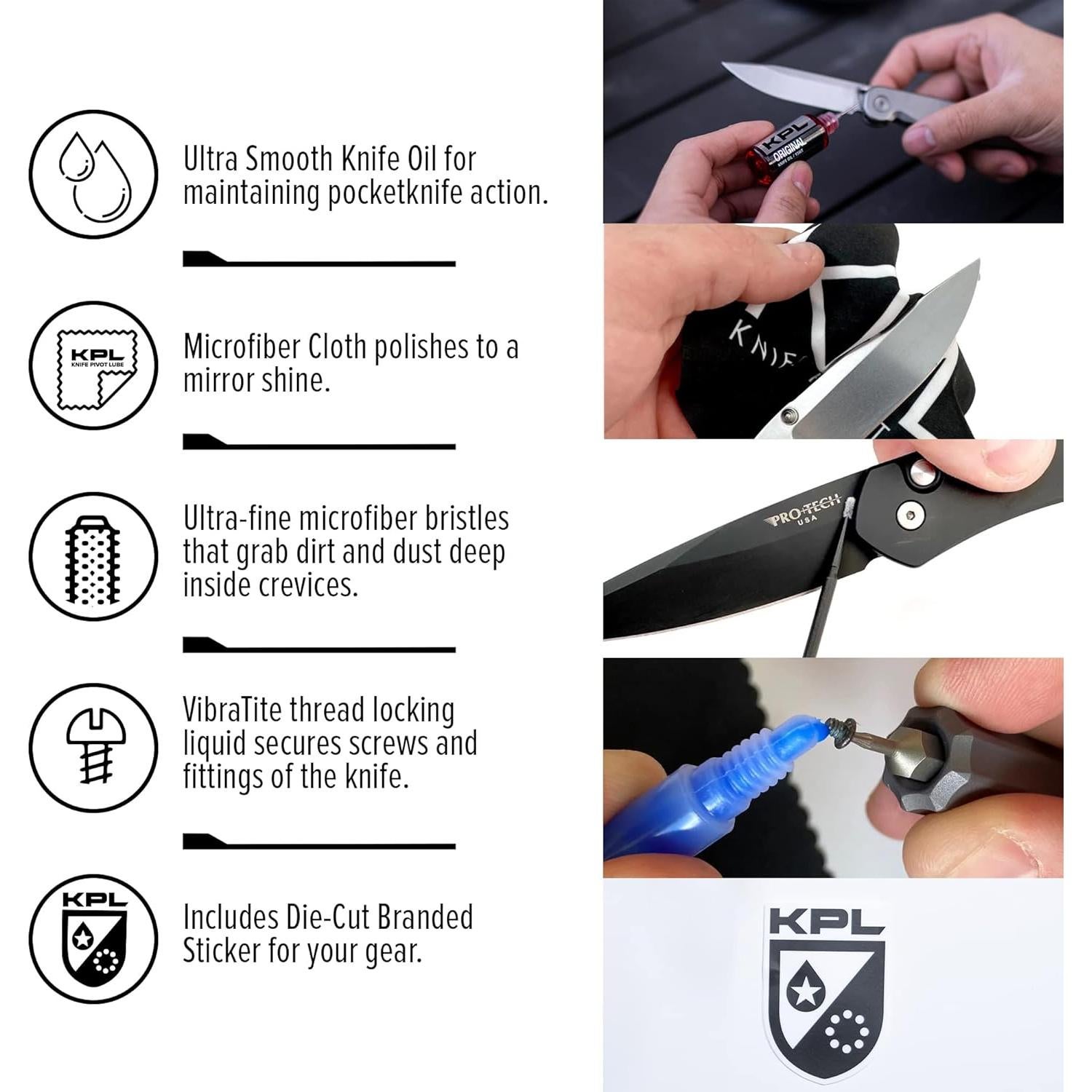 Kit de Cuidado y Mantenimiento de Cuchillos KPL 10ml