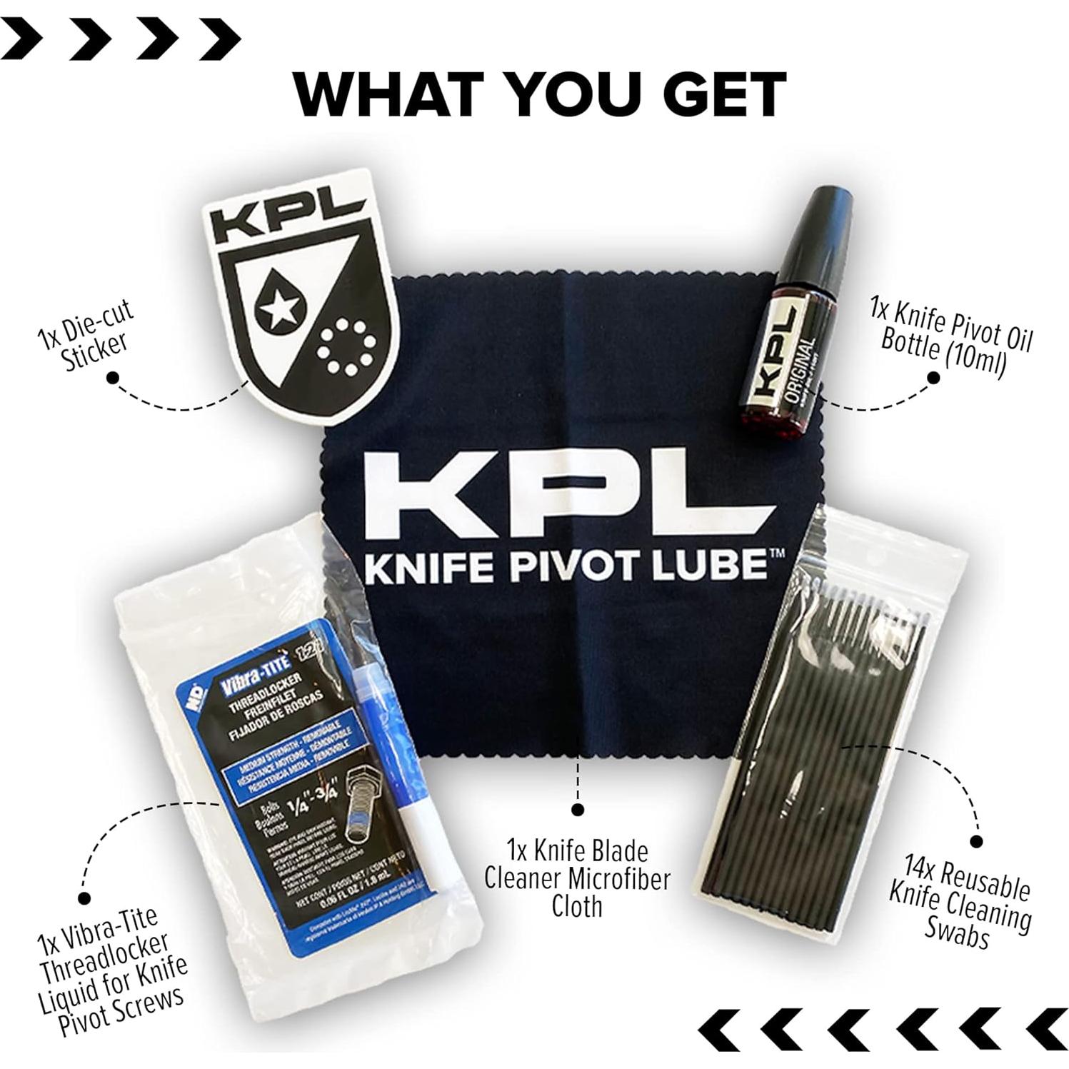 Kit de Cuidado y Mantenimiento de Cuchillos KPL 10ml
