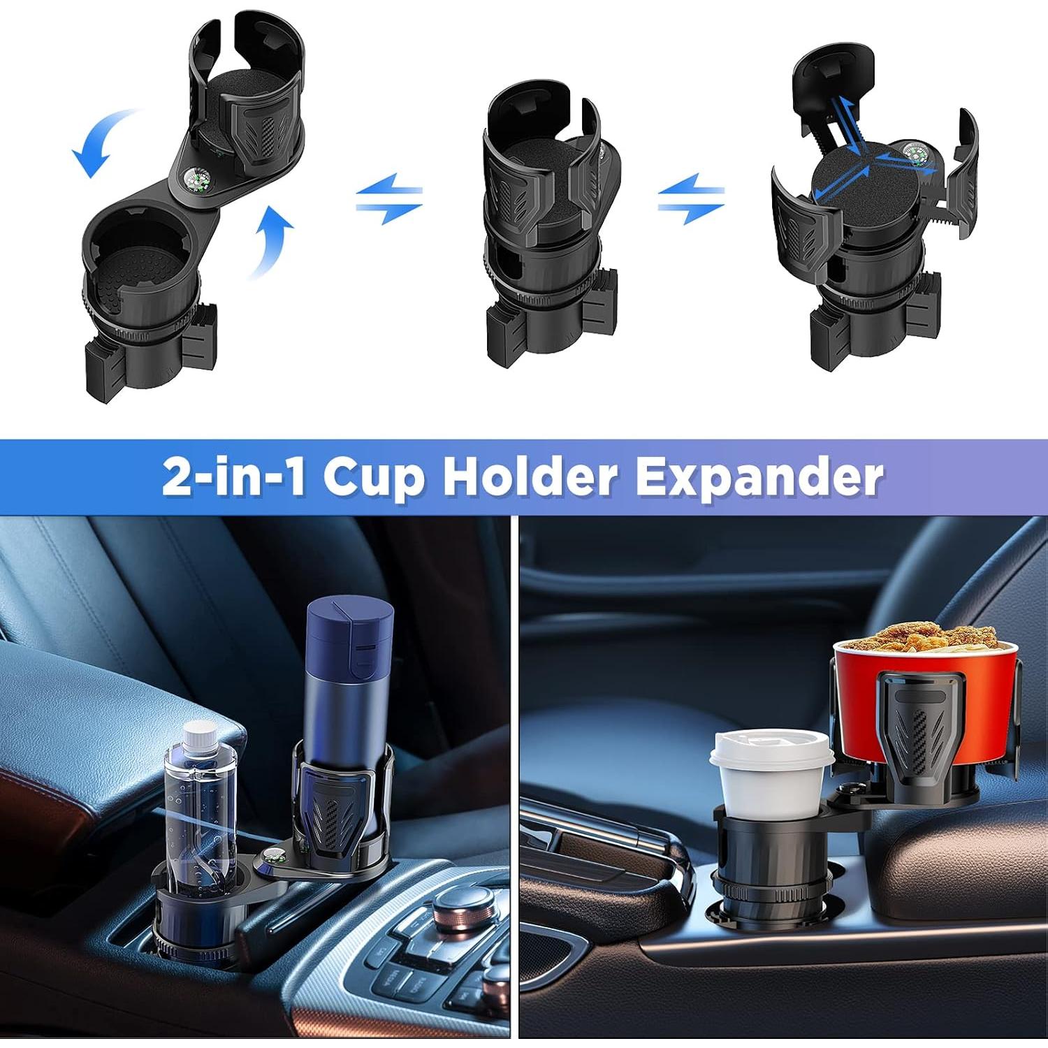 Soporte para Tazas de Coche OUTXE ACCCTN2-B Expandible 6.6-10.2 cm
