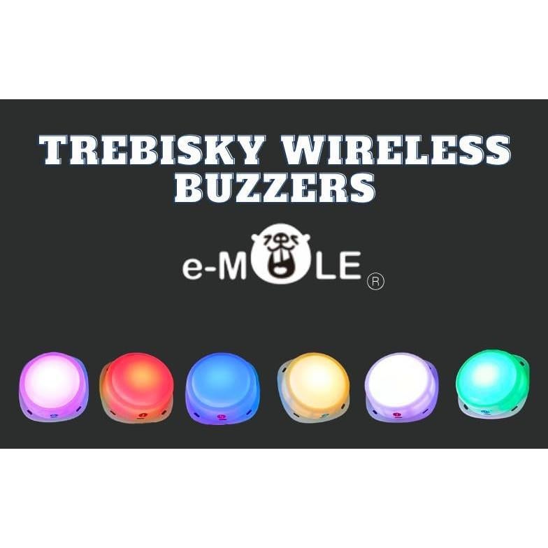 Timbre Inalámbrico Trebisky para Juegos - Expansión 6 Timbres