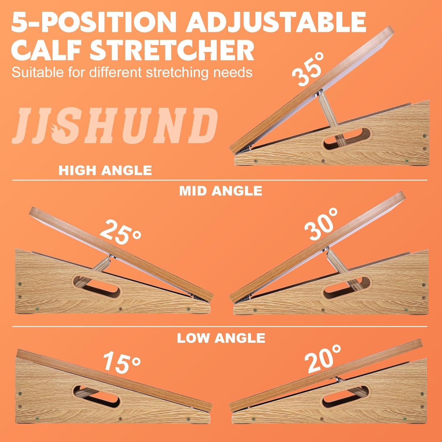 Tablero Inclinado de Estiramiento jjshund Ajustable 5 Ángulos