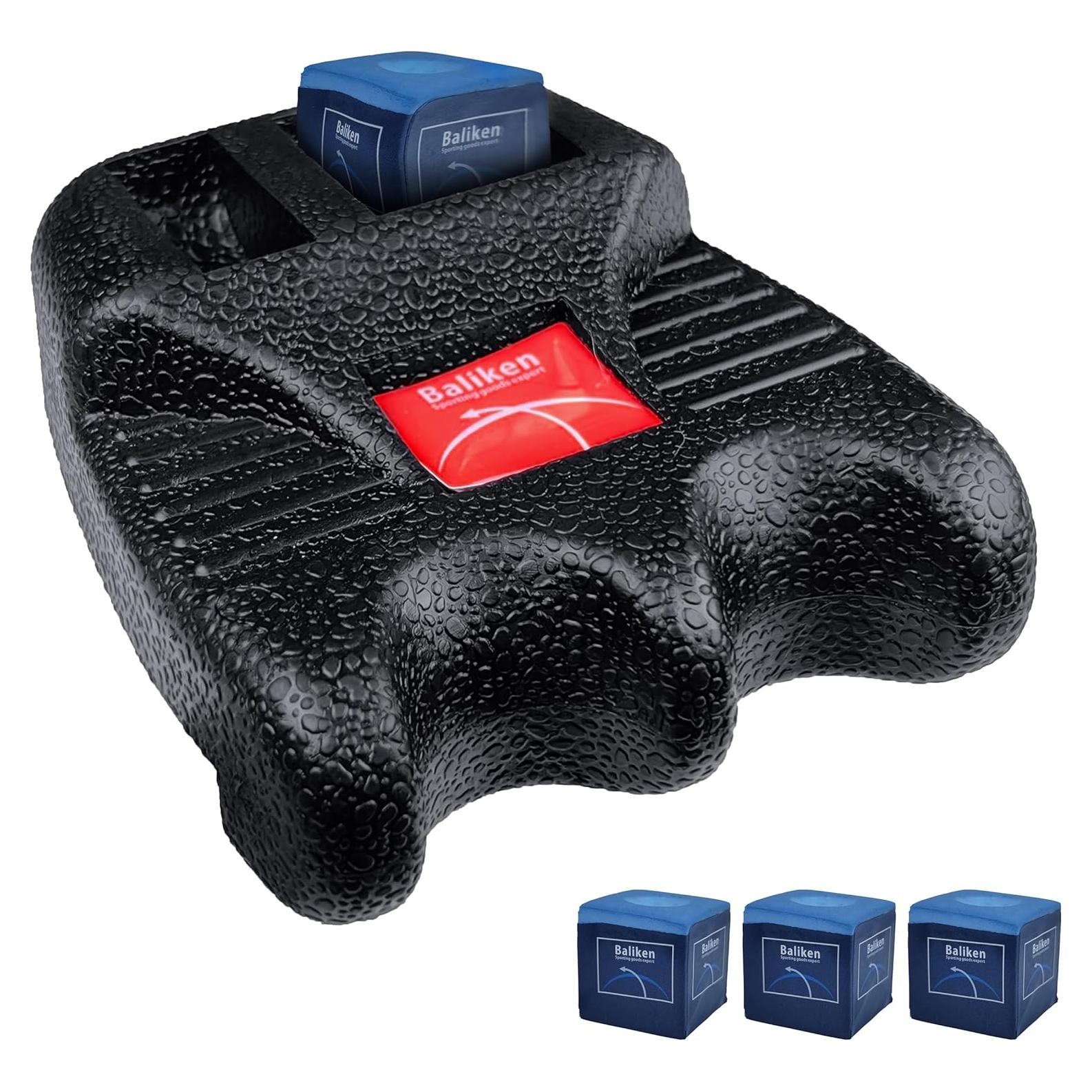 Soporte para Palos de Billar BALIKEN con Tiza - 2 a 4 Palos