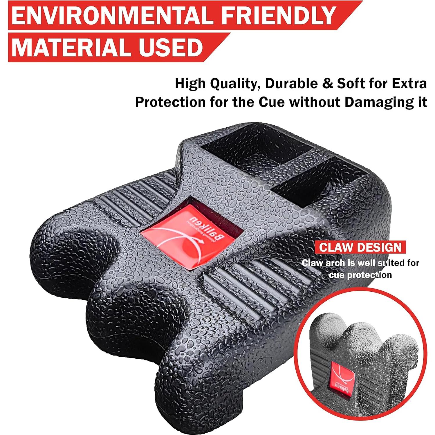 Soporte para Palos de Billar BALIKEN con Tiza - 2 a 4 Palos