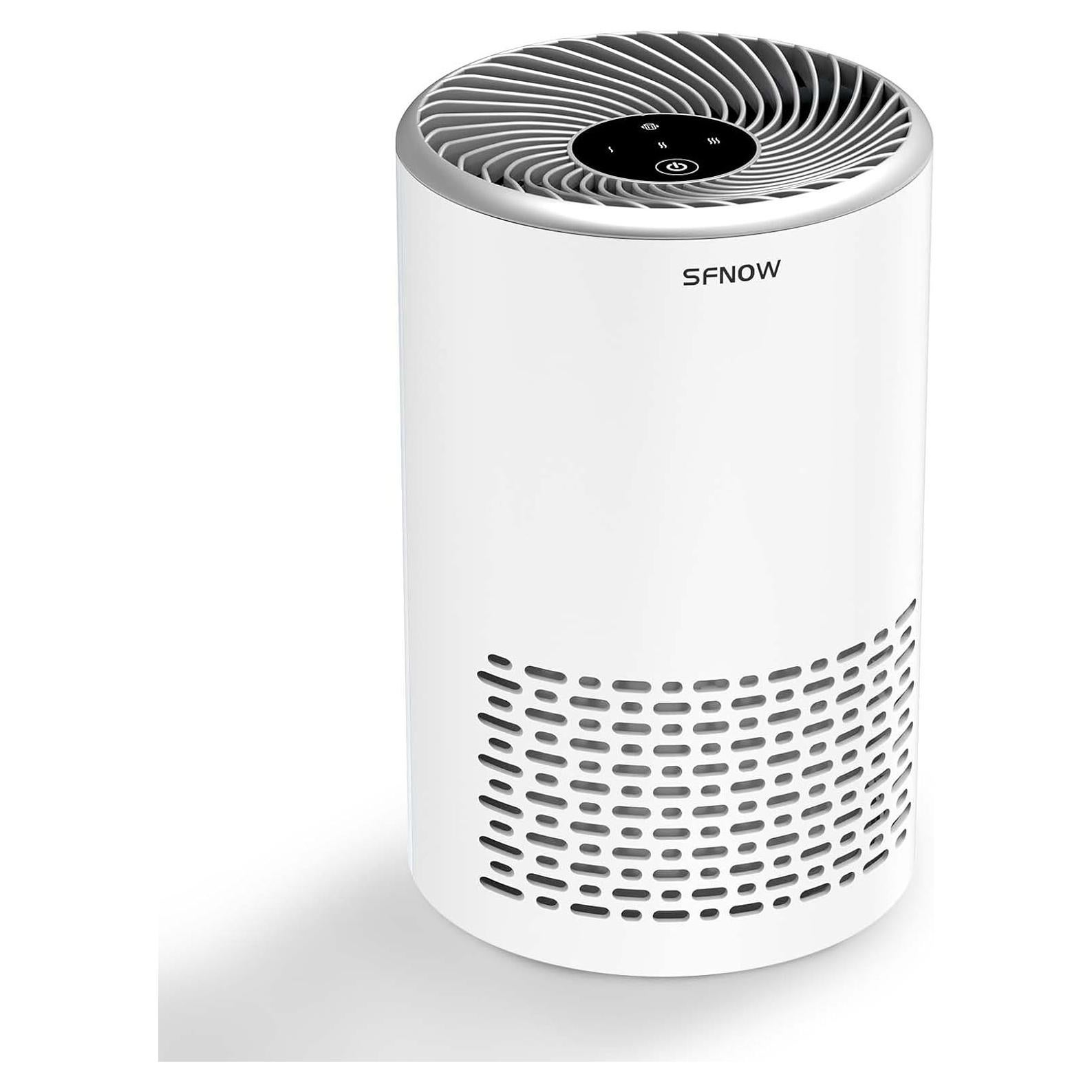Purificador de Aire Portátil SAP200C - Blanco, 20 m², Silencioso
