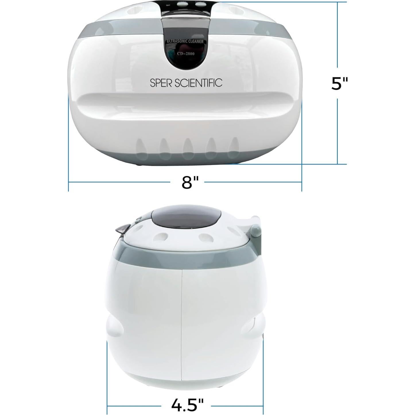 Limpiador Ultrasónico 600 ml Sper Scientific para Joyería