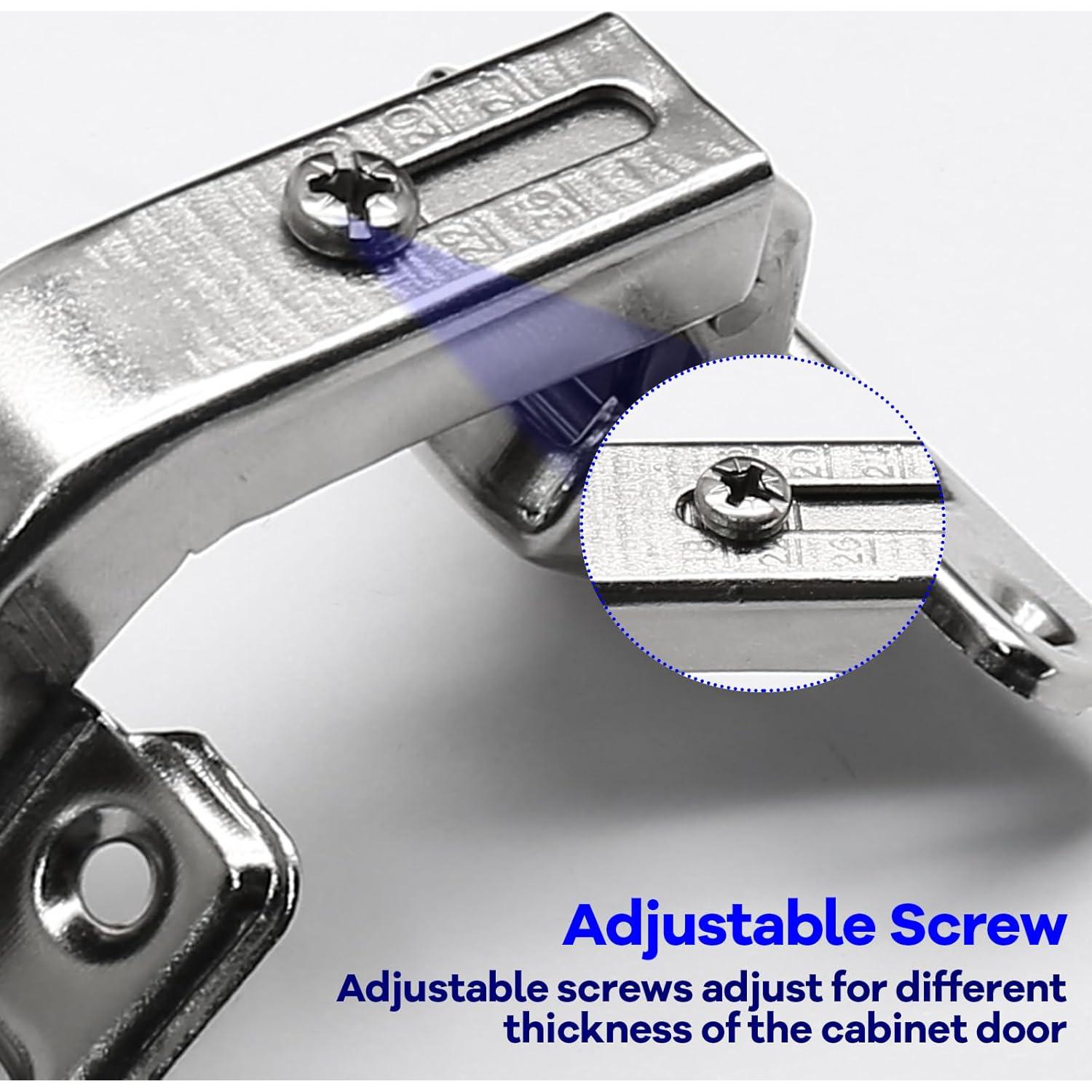 Bisagras de Gabinete de Cocina Zorfeter 135 Grados - 2 Piezas