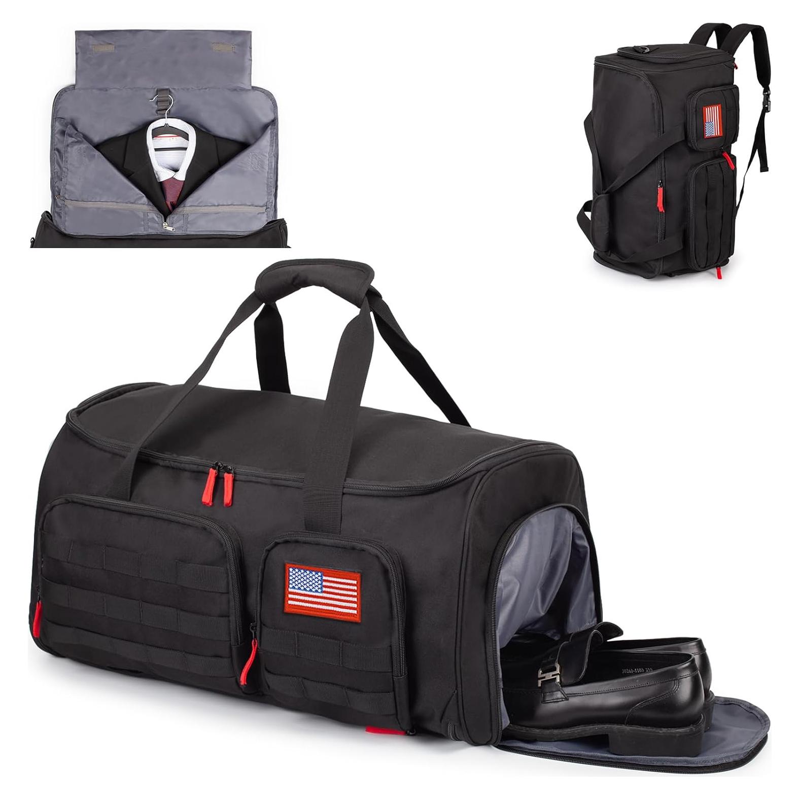 Bolsa Táctica 3-en-1 ATRIPACK 55L Negra para Viajes