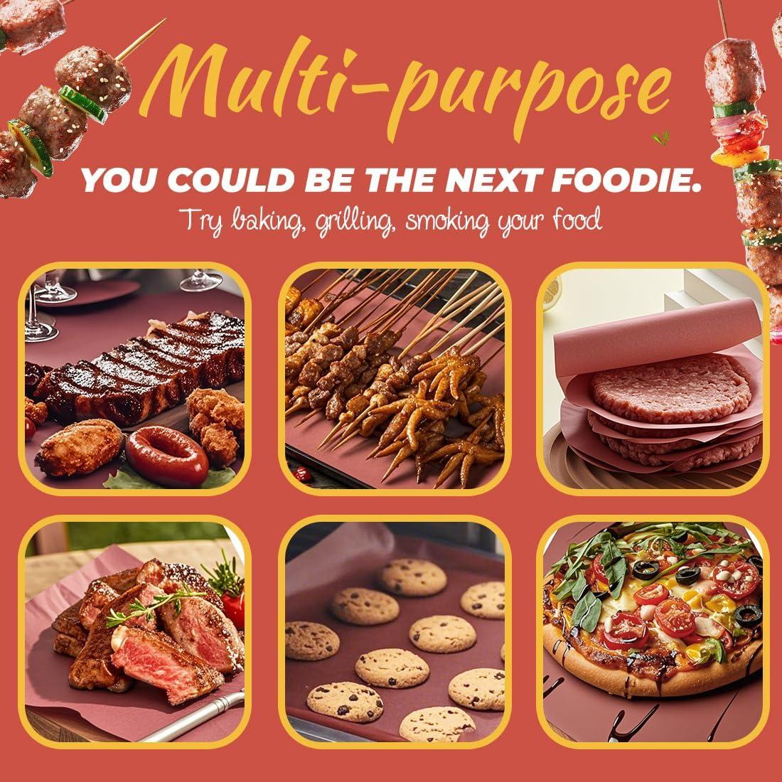 Papel de Carnicero Rosa PH PERKHOMY 30.48 cm x 36.58 m BBQ