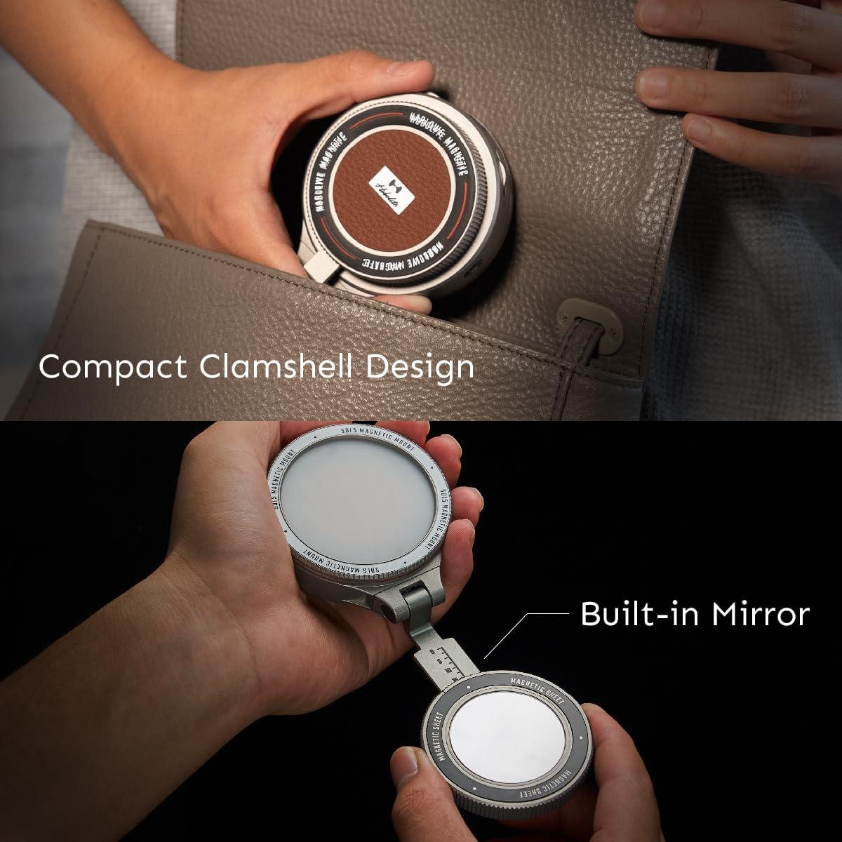 Luz de Selfie Magnética Harlowe Sol 5 Bi-Color 2700-6500K