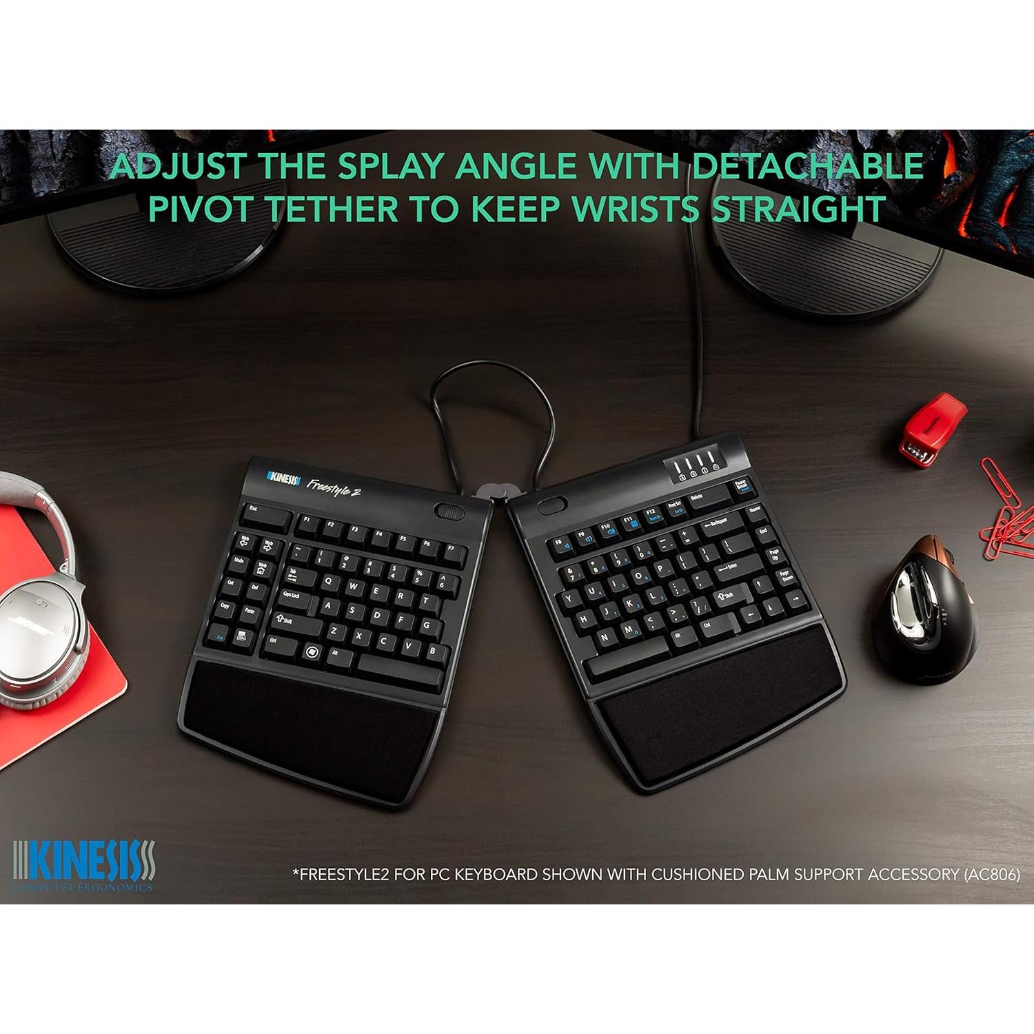 Teclado Ergonómico Kinesis Freestyle2 USB para PC 50.8 cm