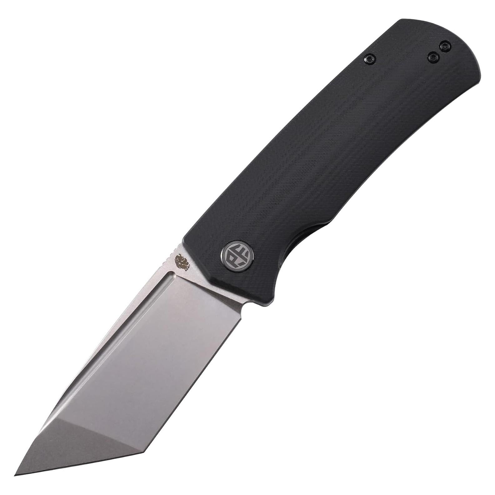 Cuchillo Plegable Pez Petrificado PFP01T G10 Negro 9.1 cm