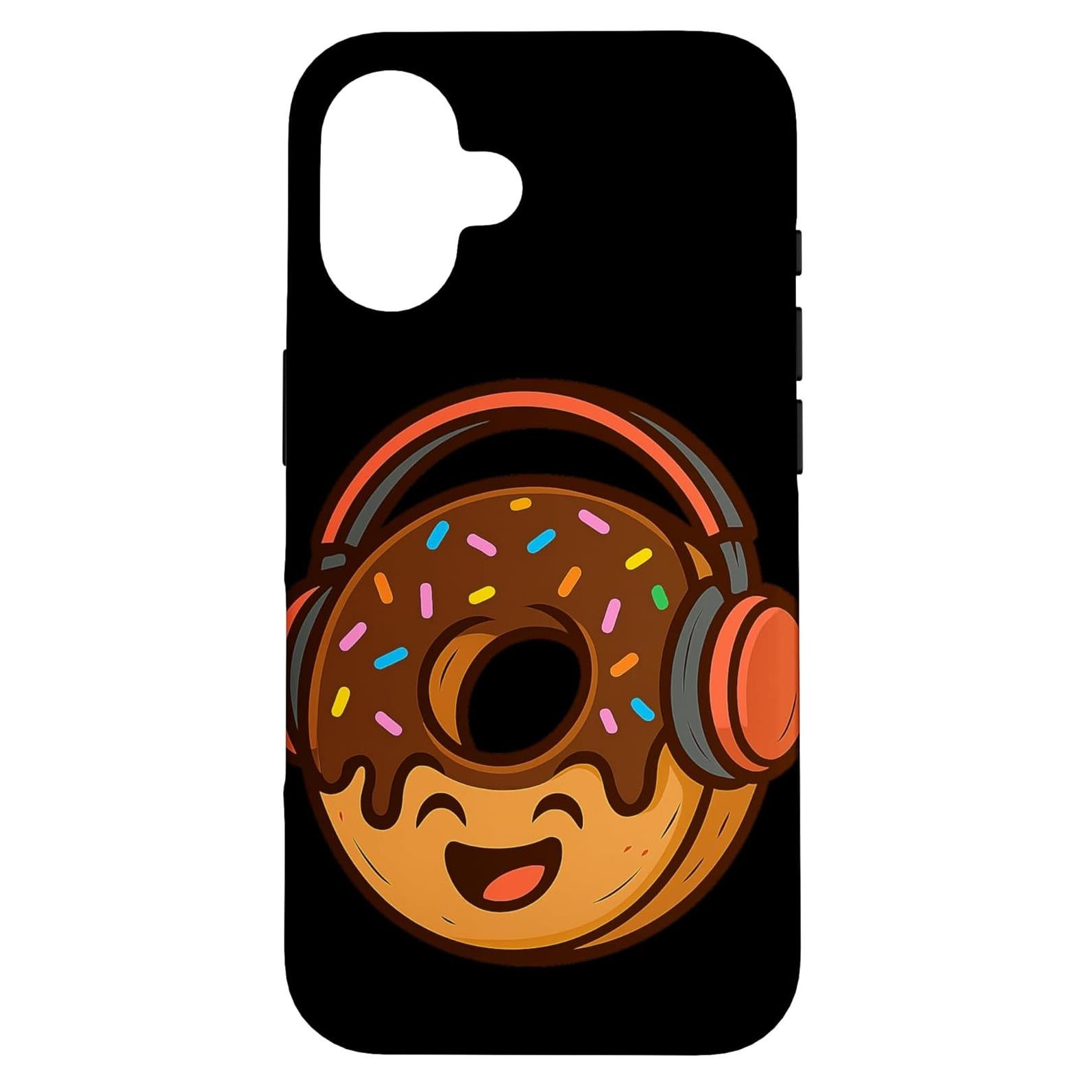 Disfraz de Donut Divertido para Niños con Auriculares