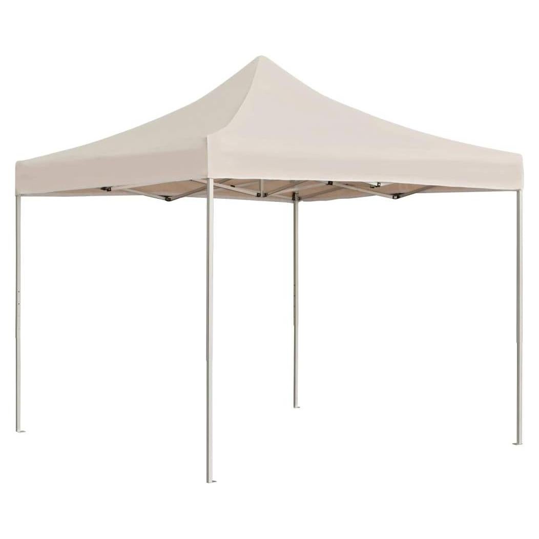 Carpa de Fiesta Plegable FAMIROSA 3x3m Crema Impermeable