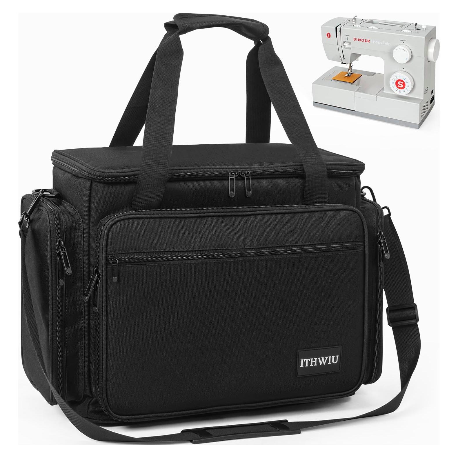 Funda para Máquina de Coser ITHWIU con Bolsillos - Negro