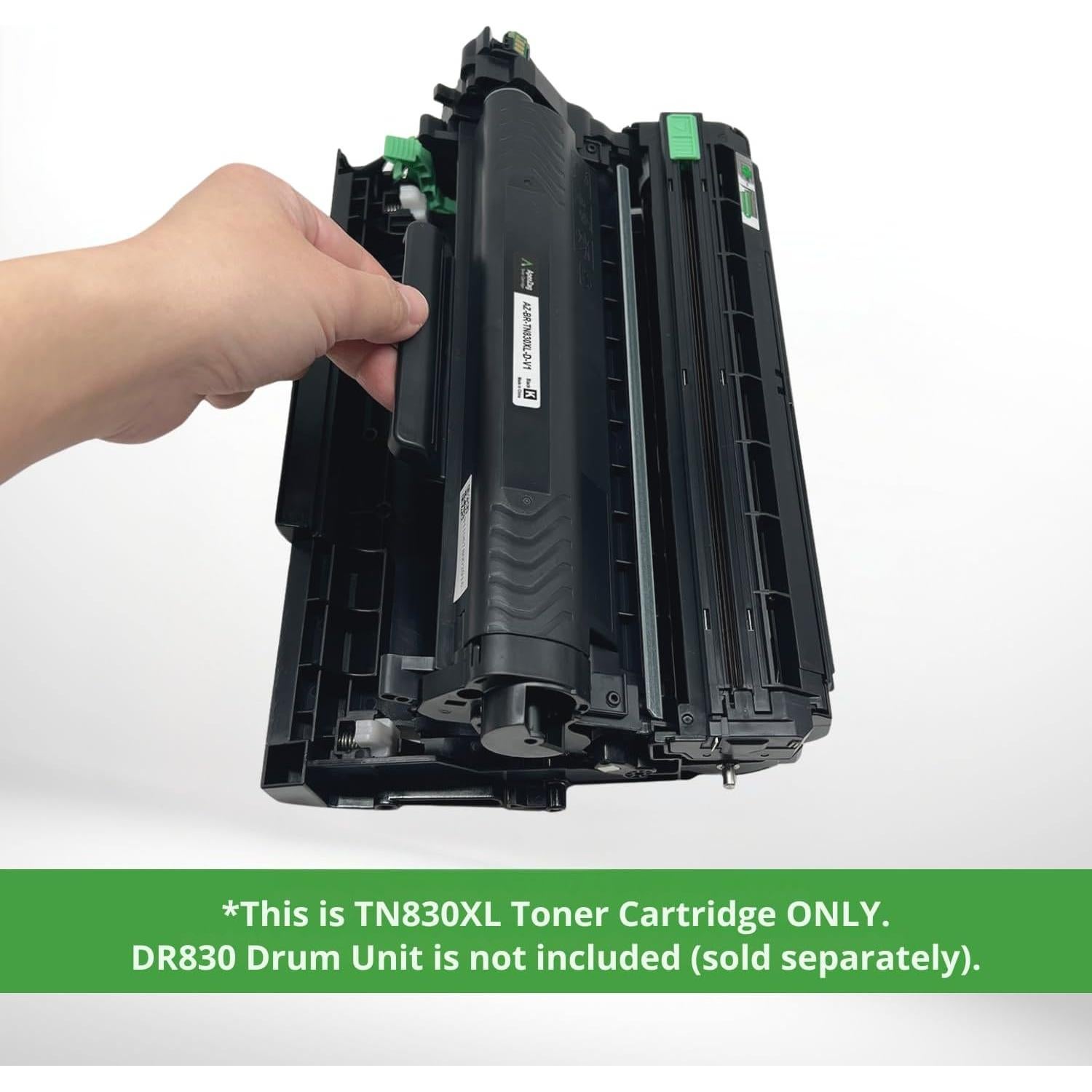 Tóner Compatible ApexZag TN830XL para Brother - 2 Paquete