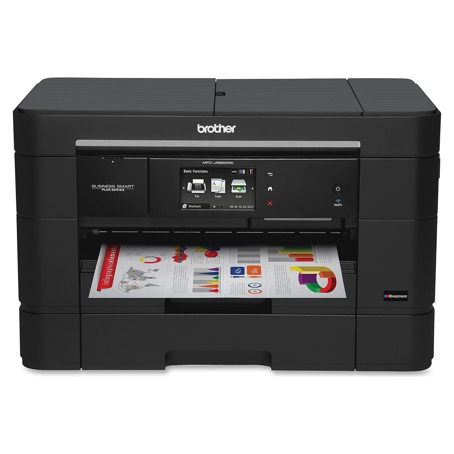 Impresora Multifuncional Brother MFC-J5920DW Inalámbrica A3