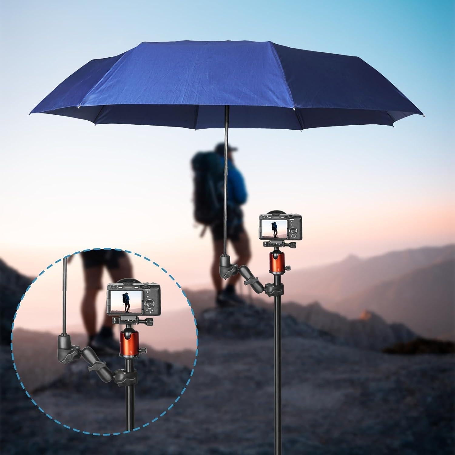 Soporte de cámara Sequpr Super Clamp Ajustable 0.33 kg