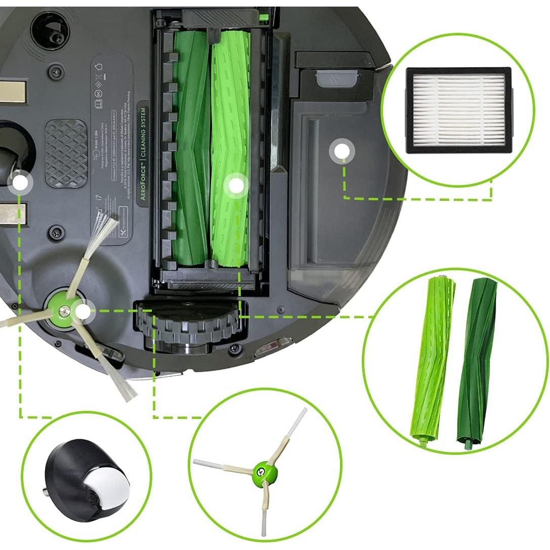 Accesorios de Repuesto SENNII para iRobot Roomba i7 i6 i5 i3 e5 e6