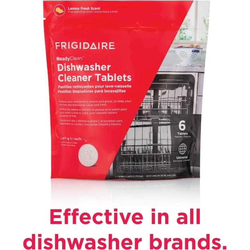 Tabletas Limpiadoras Probioticas Frigidaire ReadyClean 6 Unidades