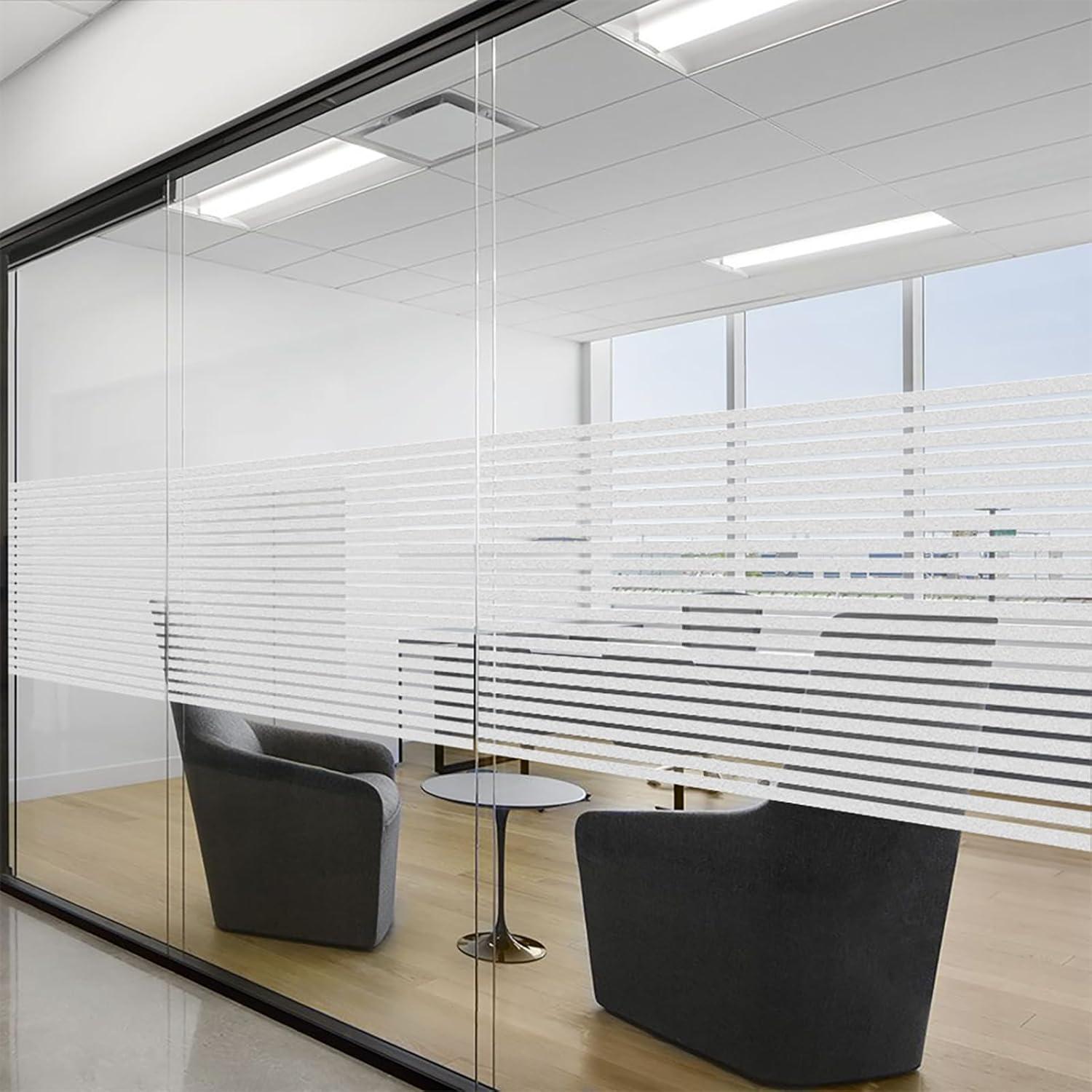 Película de Privacidad LEMON CLOUD 30x200 cm Rayas Decorativa