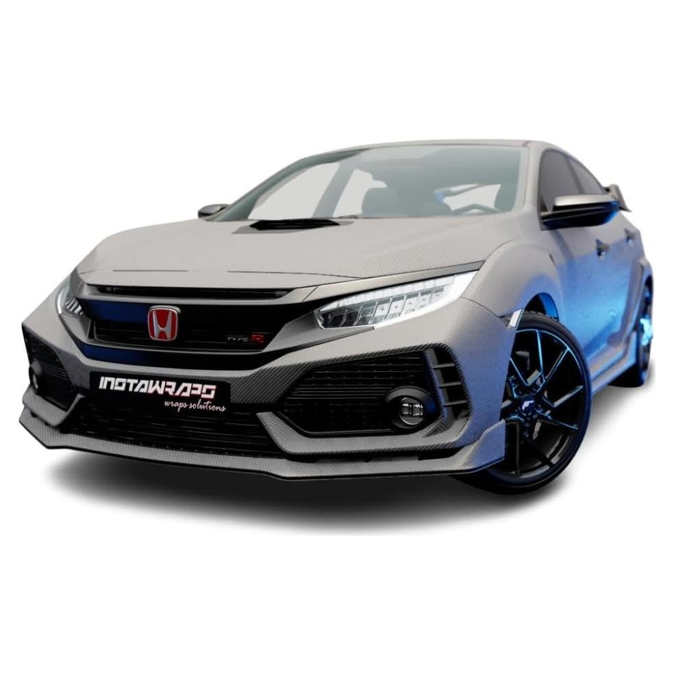 3M Car Wrap Roll 2080 Anthracite Carbon Fiber | CFS201 | (Sample 3in x 5in) | Automotive Vinyl Wrap for Cars - Car Interior Wrap & Exterior