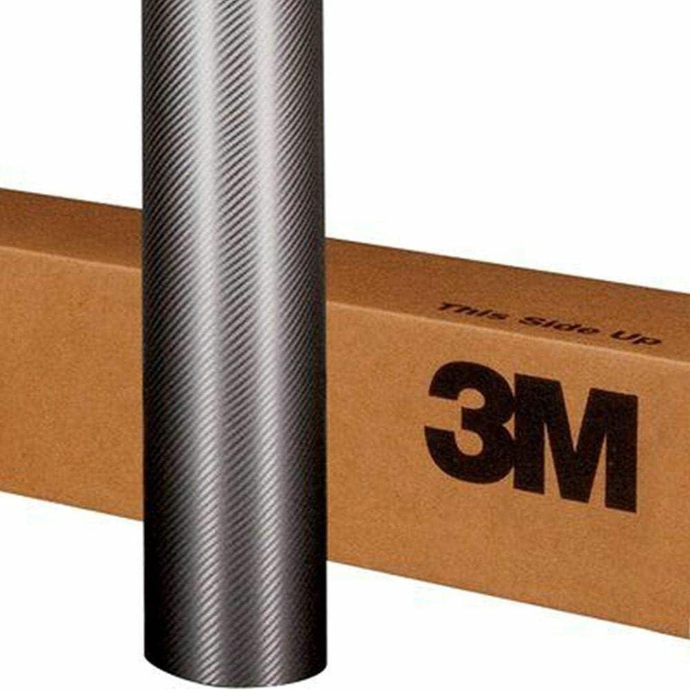 3M Car Wrap Roll 2080 Anthracite Carbon Fiber | CFS201 | (Sample 3in x 5in) | Automotive Vinyl Wrap for Cars - Car Interior Wrap & Exterior