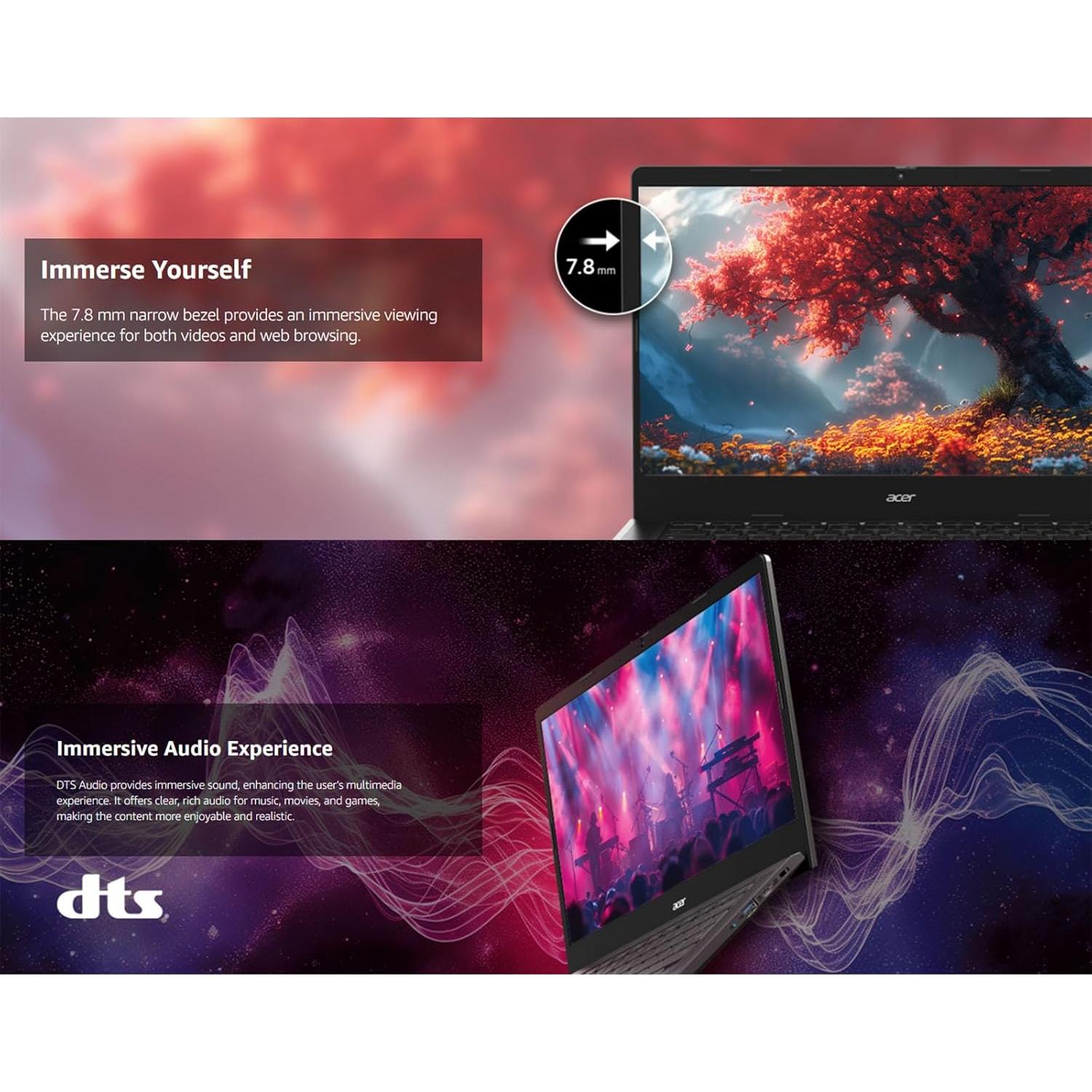 Laptop Acer Chromebook 14" Táctil 8GB RAM 256GB SSD