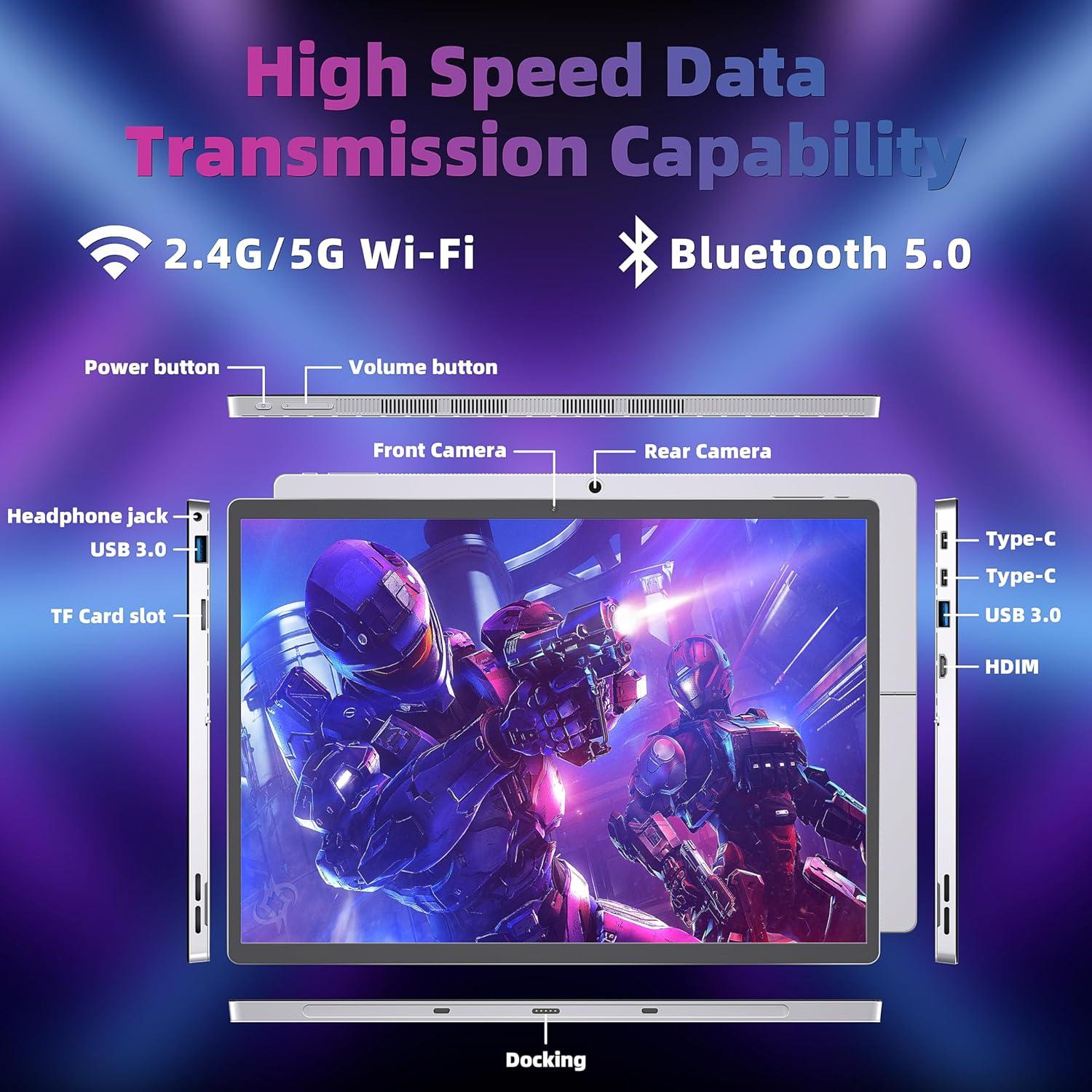 Laptop 2-en-1 Svikou HL1488 14" 2K Touch 16GB/512GB