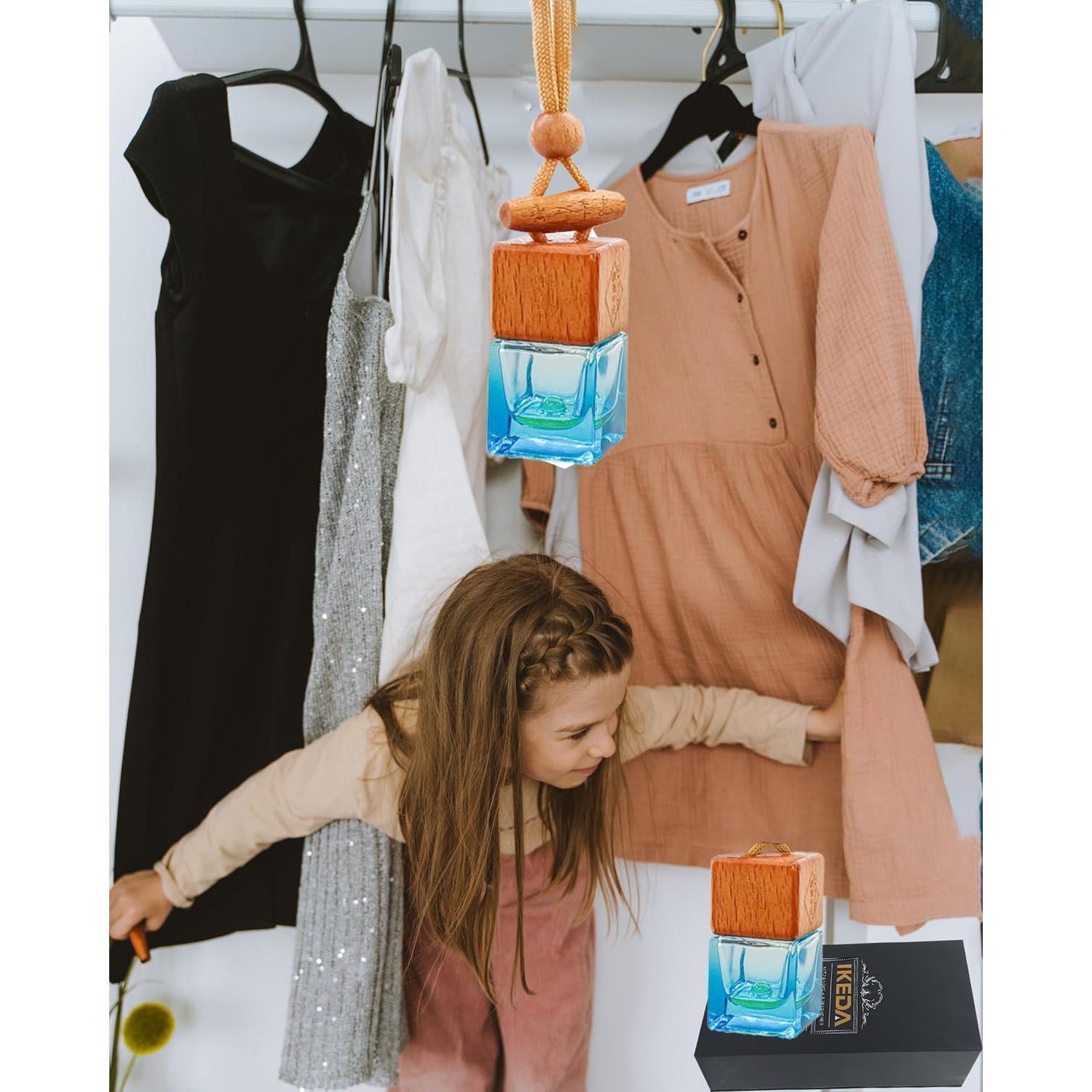 Ambientador de Auto Ikeda 8ml Madera de Agar Fragancia Natural