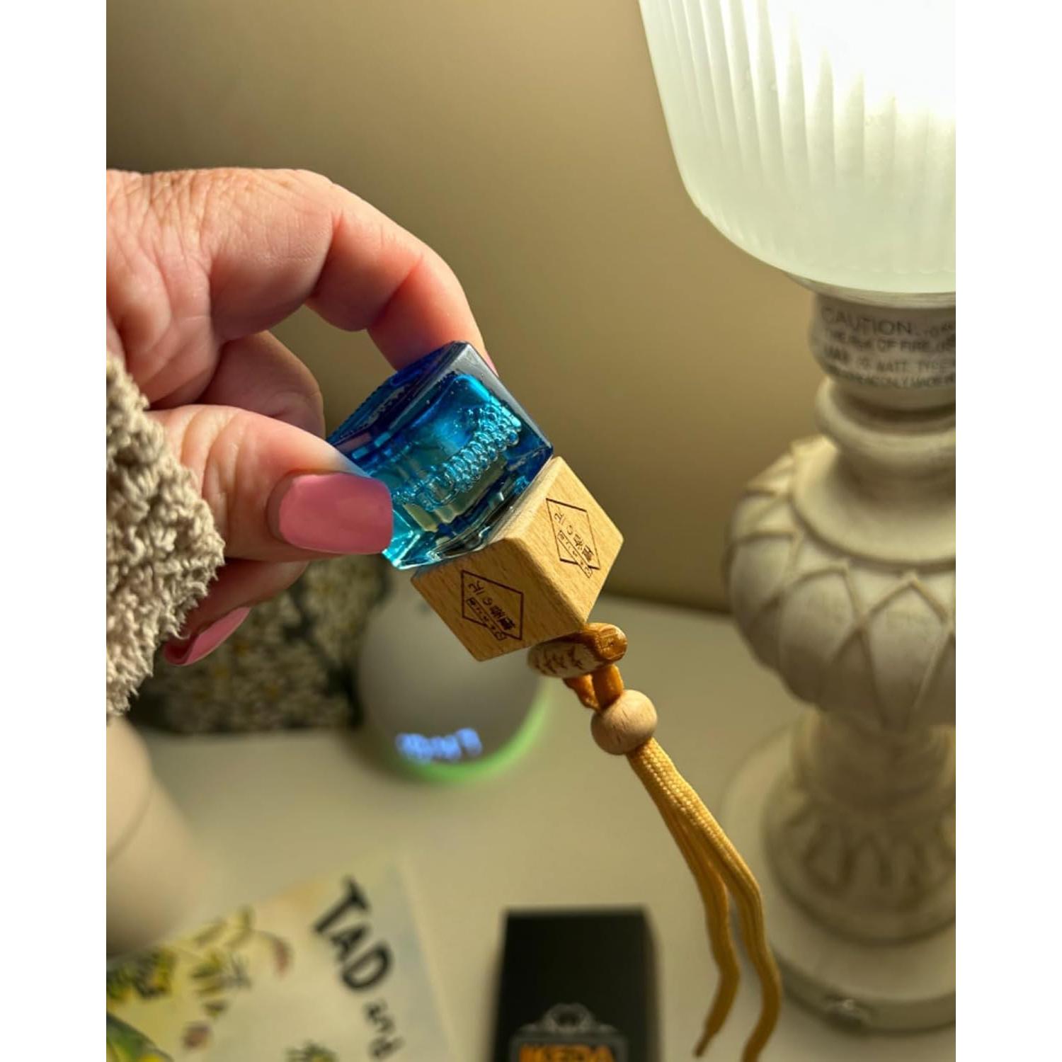 Ambientador de Auto Ikeda 8ml Madera de Agar Fragancia Natural