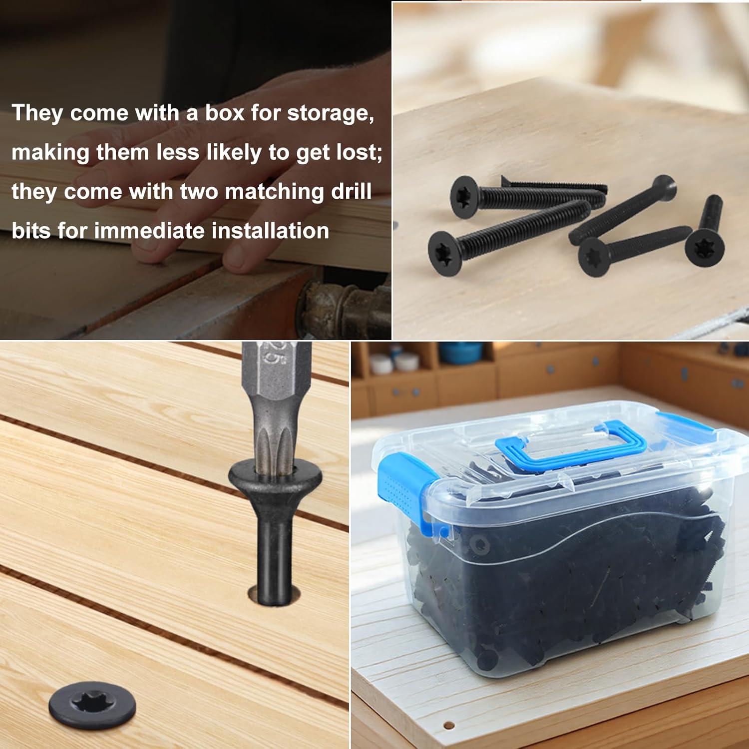 Tornillos Autoperforantes CNQLIS 6.35 x 63.5 mm - 100 Unidades