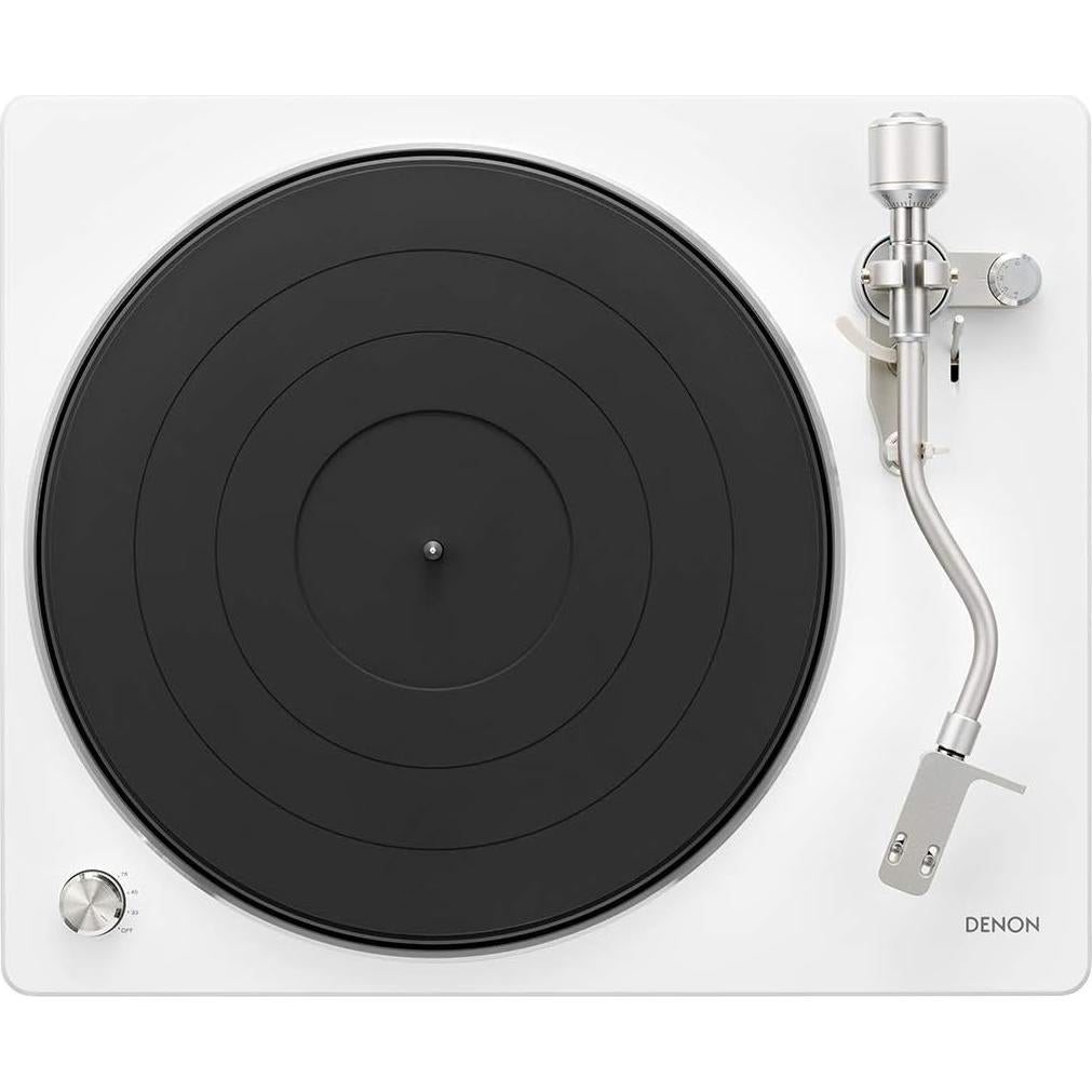 Tocadiscos Denon DP-400 Blanco Semiautomático 33/45/78 RPM