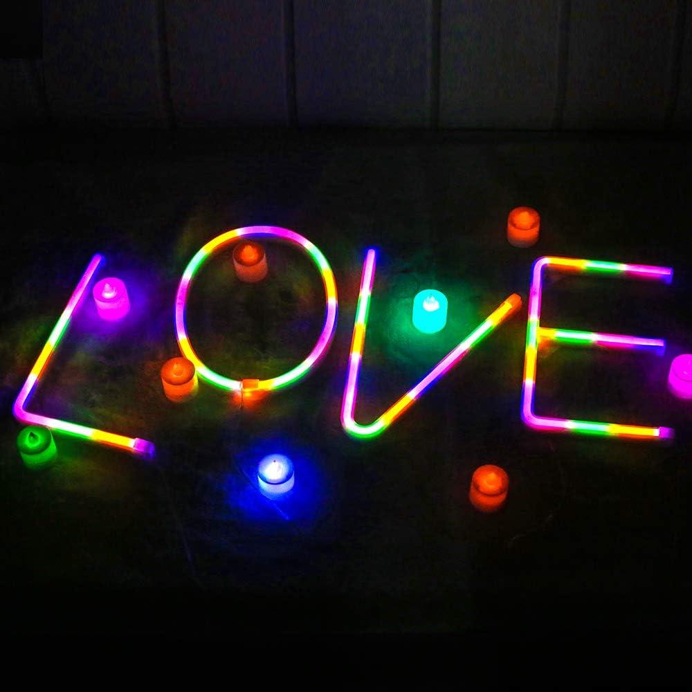 Luz de Letras de Neón LED WARMTHOU - Decoración Colorida