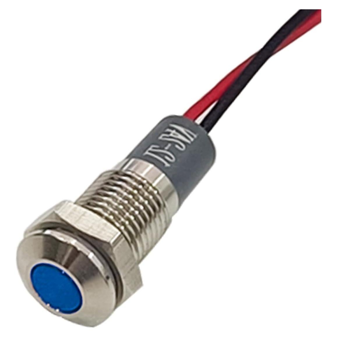 Luz Indicadora LED Azul SMILFUY 12V-24V a Prueba de Agua