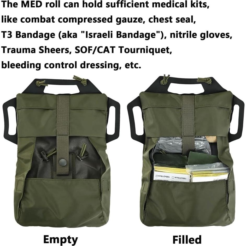 Kit de Primeros Auxilios IFAK SABADO Verde 19x6x29 cm